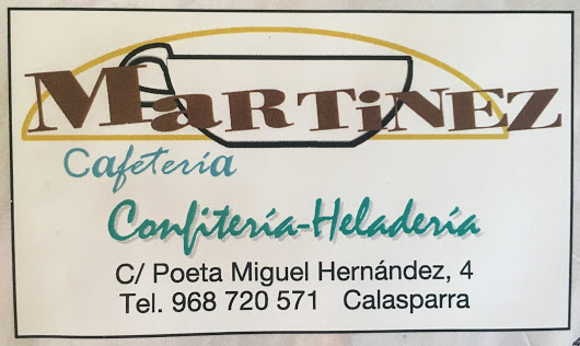 Cafeteria Heladeria Martinez Calasparra