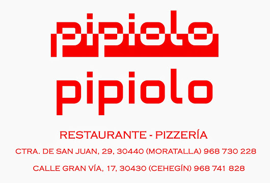Restaurantes Pizzerias en Cehegin Pipiolo Pizzerías