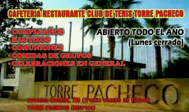 Restaurante Club de tenis Torre Pacheco